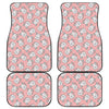 Cute Rat Pattern Print Front and Back Car Floor Mats