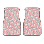 Cute Rat Pattern Print Front Car Floor Mats