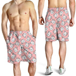 Cute Rat Pattern Print Men's Shorts