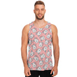 Cute Rat Pattern Print Men's Tank Top