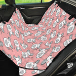 Cute Rat Pattern Print Pet Car Back Seat Cover