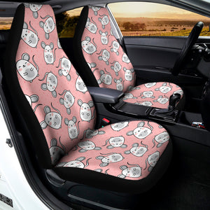 Cute Rat Pattern Print Universal Fit Car Seat Covers