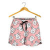 Cute Rat Pattern Print Women's Shorts