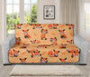 Cute Red Panda And Bamboo Pattern Print Futon Protector