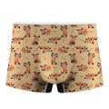 Cute Red Panda And Bamboo Pattern Print Men's Boxer Briefs