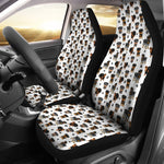 Cute Rottweiler Universal Fit Car Seat Covers GearFrost