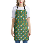 Cute Saint Patrick's Day Pattern Print Apron