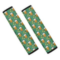 Cute Saint Patrick's Day Pattern Print Car Seat Belt Covers