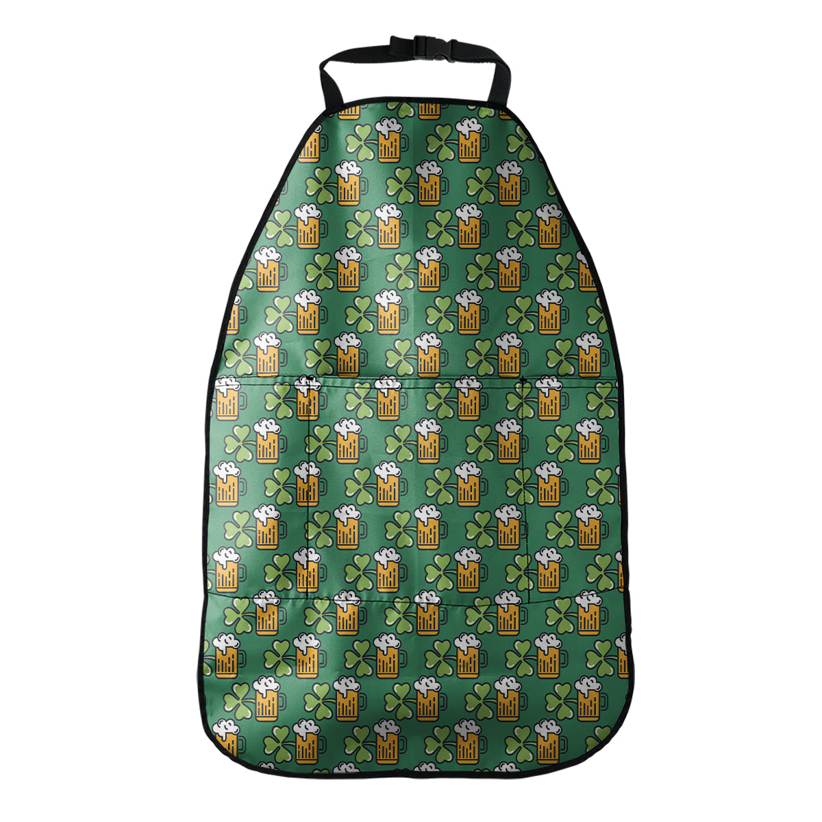 Cute Saint Patrick's Day Pattern Print Car Seat Organizers