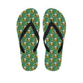 Cute Saint Patrick's Day Pattern Print Flip Flops