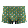 Cute Saint Patrick's Day Pattern Print Men's Boxer Briefs