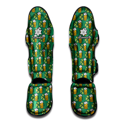 Cute Saint Patrick's Day Pattern Print Muay Thai Shin Guard