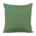 Cute Saint Patrick's Day Pattern Print Pillow Cover