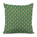Cute Saint Patrick's Day Pattern Print Pillow Cover