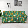 Cute Saint Patrick's Day Pattern Print Sofa Cover