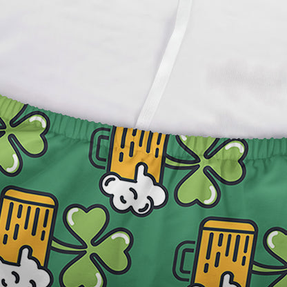 Cute Saint Patrick's Day Pattern Print Sofa Cover