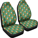 Cute Saint Patrick's Day Pattern Print Universal Fit Car Seat Covers