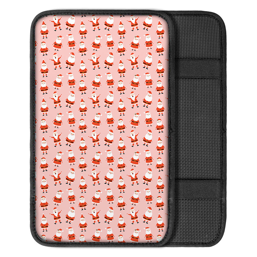 Cute Santa Claus Pattern Print Car Center Console Cover