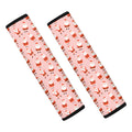 Cute Santa Claus Pattern Print Car Seat Belt Covers