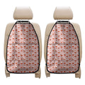 Cute Santa Claus Pattern Print Car Seat Organizers