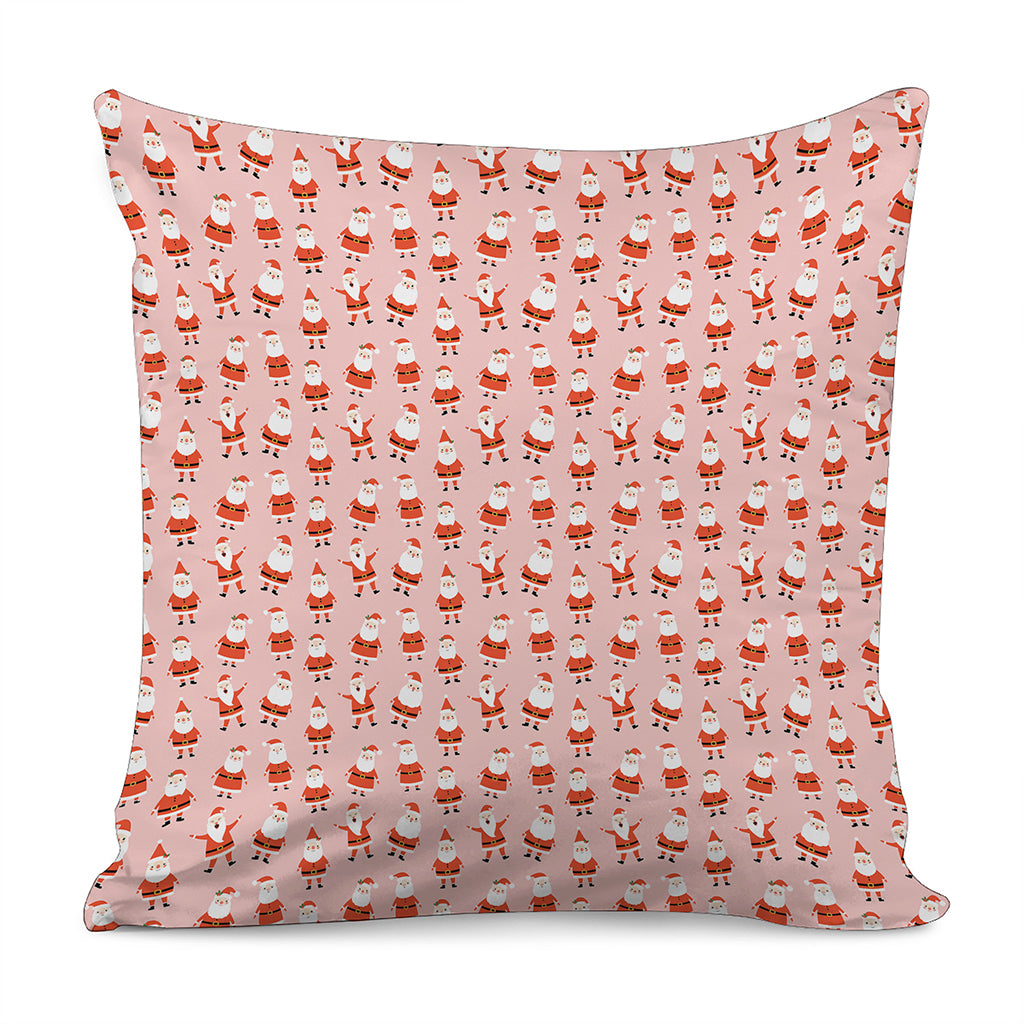 Cute Santa Claus Pattern Print Pillow Cover