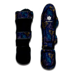 Cute Sea Turtle Pattern Print Muay Thai Shin Guard