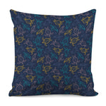 Cute Sea Turtle Pattern Print Pillow Cover