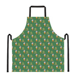 Cute Shamrock Saint Patrick's Day Print Apron