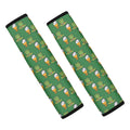 Cute Shamrock Saint Patrick's Day Print Car Seat Belt Covers