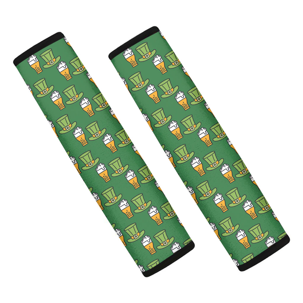 Cute Shamrock Saint Patrick's Day Print Car Seat Belt Covers