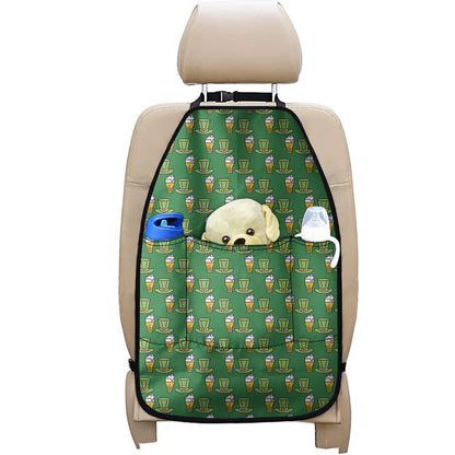 Cute Shamrock Saint Patrick's Day Print Car Seat Organizers