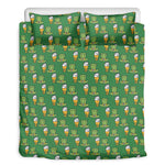 Cute Shamrock Saint Patrick's Day Print Duvet Cover Bedding Set