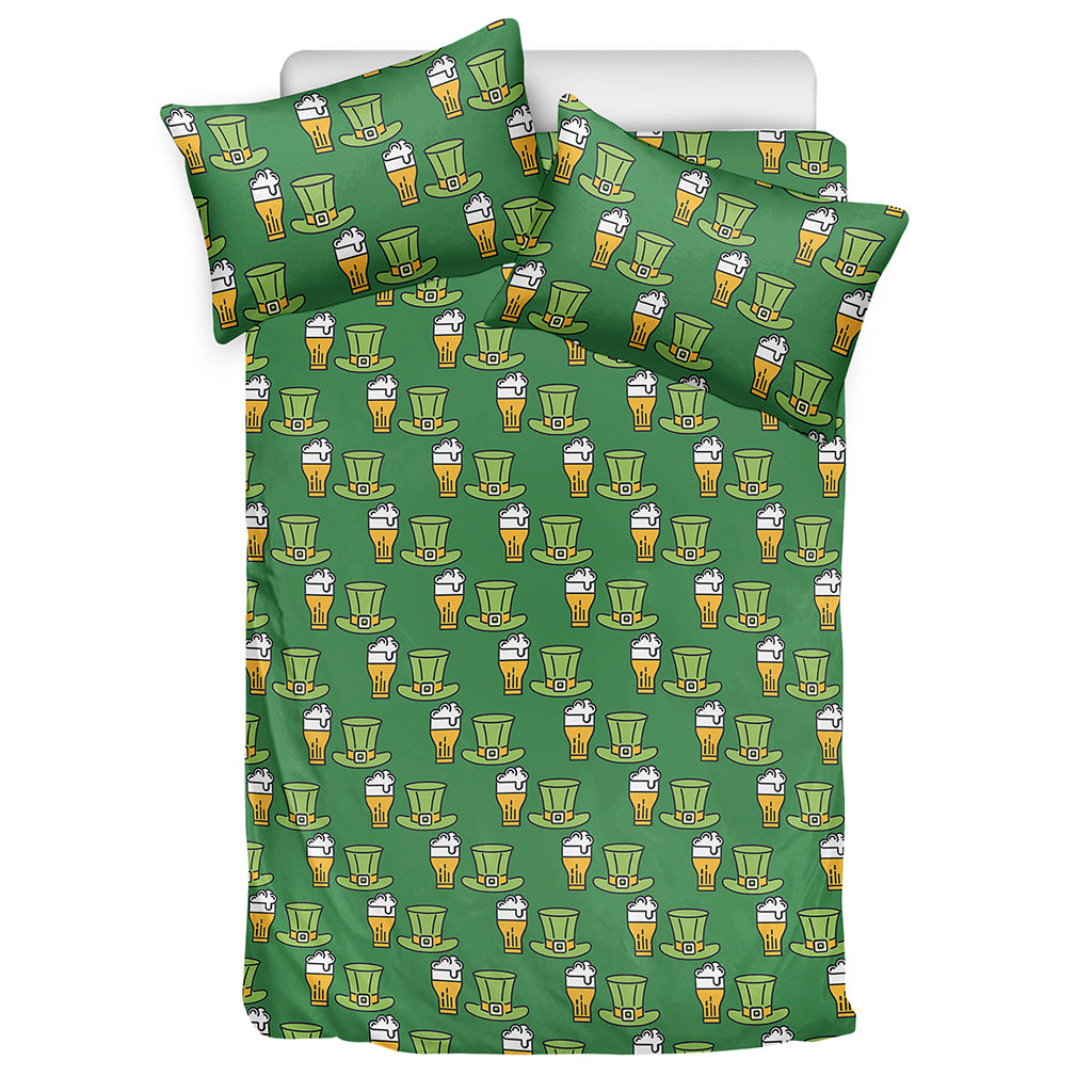 Cute Shamrock Saint Patrick's Day Print Duvet Cover Bedding Set