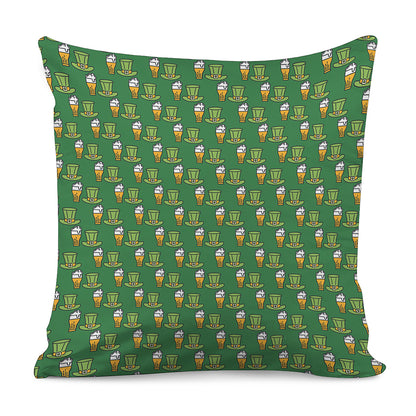 Cute Shamrock Saint Patrick's Day Print Pillow Cover