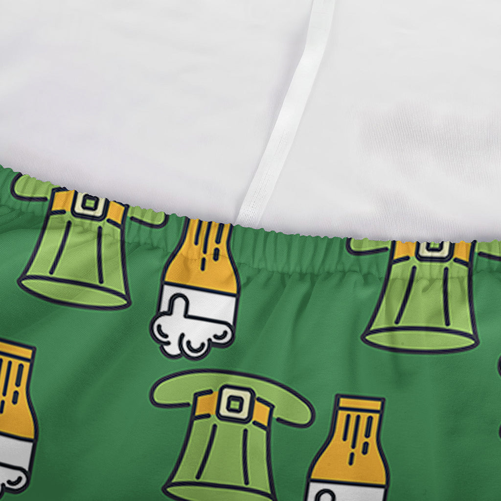 Cute Shamrock Saint Patrick's Day Print Sofa Cover