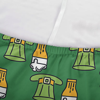 Cute Shamrock Saint Patrick's Day Print Sofa Cover