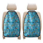 Cute Shark Pattern Print Car Seat Organizers