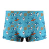 Cute Shark Pattern Print Men's Boxer Briefs