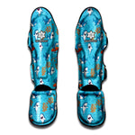 Cute Shark Pattern Print Muay Thai Shin Guard