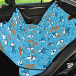 Cute Shark Pattern Print Pet Car Back Seat Cover