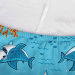 Cute Shark Pattern Print Sofa Cover