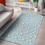 Cute Sheep Pattern Print Area Rug