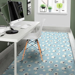 Cute Sheep Pattern Print Area Rug