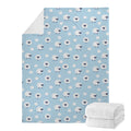 Cute Sheep Pattern Print Blanket