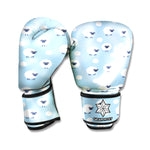 Cute Sheep Pattern Print Boxing Gloves
