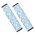 Cute Sheep Pattern Print Car Seat Belt Covers