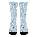 Cute Sheep Pattern Print Crew Socks