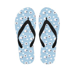 Cute Sheep Pattern Print Flip Flops
