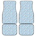 Cute Sheep Pattern Print Front and Back Car Floor Mats