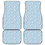 Cute Sheep Pattern Print Front and Back Car Floor Mats